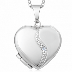 SOFIA ezüst kinyitható szív medál  medál SJ204969.200