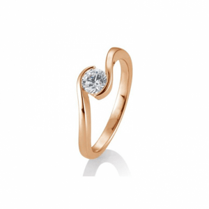 SOFIA DIAMONDS rózsaarany gyűrű 0,50 ct gyémánttal  gyűrű BE41/85946-R