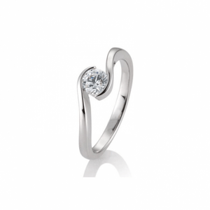 SOFIA DIAMONDS fehérarany gyűrű 0,50 ct gyémánttal  gyűrű BE41/85946-W