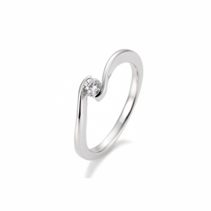 SOFIA DIAMONDS fehérarany gyűrű 0,15 ct gyémánttal  gyűrű BE41/85941-W