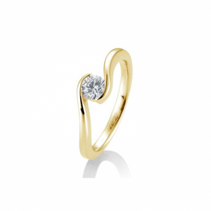 SOFIA DIAMONDS sárgaarany gyűrű 0,40 ct gyémánttal  gyűrű BE41/85945-Y