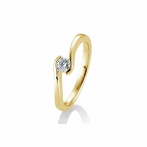 SOFIA DIAMONDS sárgaarany gyűrű 0,25 ct gyémánttal  gyűrű BE41/85943-Y