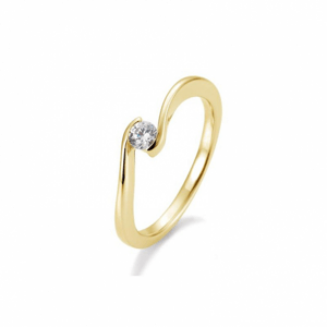 SOFIA DIAMONDS sárgaarany gyűrű 0,15 ct gyémánttal  gyűrű BE41/85941-Y