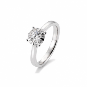 SOFIA DIAMONDS fehérarany gyűrű 0,53 ct gyémánttal  gyűrű BE41/05766-W