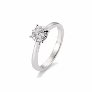 SOFIA DIAMONDS fehérarany gyűrű 0,39 ct gyémánttal  gyűrű BE41/05765-W