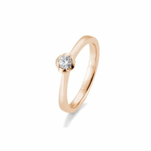 SOFIA DIAMONDS rózsaarany gyűrű 0,15 ct gyémánttal  gyűrű BE41/05952-R
