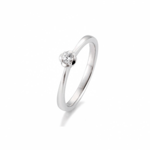 SOFIA DIAMONDS fehérarany gyűrű 0,10 ct gyémánttal  gyűrű BE41/05951-W