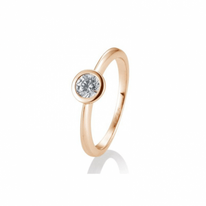 SOFIA DIAMONDS rózsaarany gyűrű 0,40 ct gyémánttal  gyűrű BE41/85132-6-R