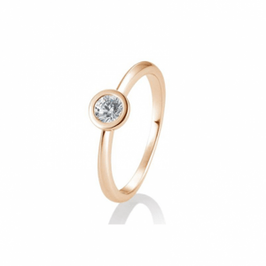 SOFIA DIAMONDS rózsaaarany gyűrű 0,30 ct gyémánttal  gyűrű BE41/85131-6-R