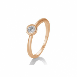 SOFIA DIAMONDS rózsaarany gyűrű 0,25 ct gyémánttal  gyűrű BE41/85130-6-R
