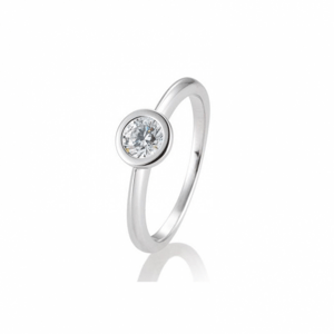SOFIA DIAMONDS fehérarany gyűrű 0,50 ct gyémánttal  gyűrű BE41/85133-6-W