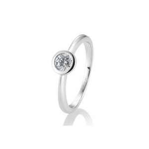 SOFIA DIAMONDS fehérarany gyűrű 0,40 ct gyémánttal  gyűrű BE41/85132-6-W