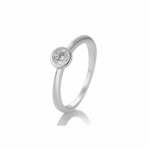 SOFIA DIAMONDS fehérarany gyűrű 0,25 ct gyémánttal  gyűrű BE41/85130-6-W