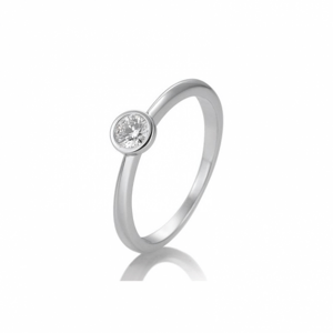 SOFIA DIAMONDS fehérarany gyűrű 0,20 ct gyémánttal  gyűrű BE41/85129-9-W