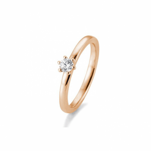 SOFIA DIAMONDS rózsaarany gyűrű 0,20 ct gyémánttal  gyűrű BE41/05989-R