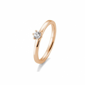 SOFIA DIAMONDS rózsaarany gyűrű 0,15 ct gyémánttal  gyűrű BE41/05988-R