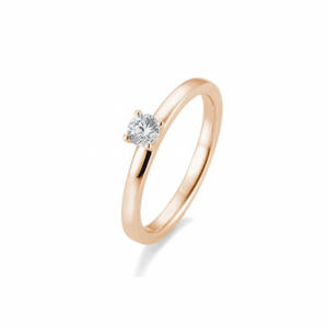 SOFIA DIAMONDS rózsaarany gyűrű 0,25 ct gyémánttal  gyűrű BE41/05993-R