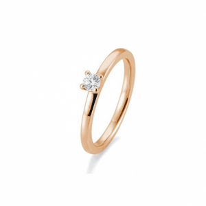 SOFIA DIAMONDS rózsaarany gyűrű 0,15 ct gyémánttal  gyűrű BE41/05991-R