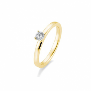 SOFIA DIAMONDS sárgaarany gyűrű 0,25 ct gyémánttal  gyűrű BE41/05993-Y