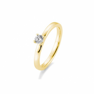 SOFIA DIAMONDS sárgaarany gyűrű 0,20 ct gyémánttal  gyűrű BE41/05992-Y