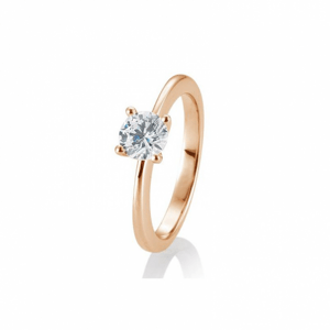 SOFIA DIAMONDS rózsaarany gyűrű 0,80 ct gyémánttal  gyűrű BE41/05736-R