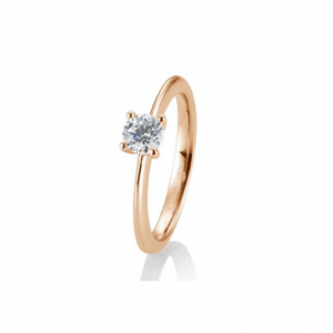 SOFIA DIAMONDS rózsaarany gyűrű 0,50 ct gyémánttal  gyűrű BE41/05639-R