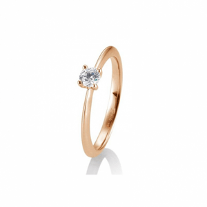 SOFIA DIAMONDS rózsaarany gyűrű 0,25 ct gyémánttal  gyűrű BE41/05636-R