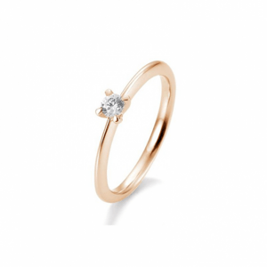SOFIA DIAMONDS rózsaarany gyűrű 0,15 ct gyémánttal  gyűrű BE41/05634-R