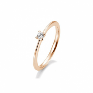 SOFIA DIAMONDS rózsaarany gyűrű 0,10 ct gyémánttal  gyűrű BE41/05633-R