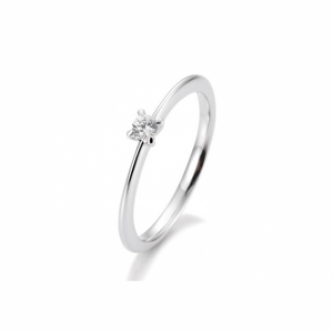 SOFIA DIAMONDS fehérarany gyűrű 0,10 ct gyémánttal  gyűrű BE41/05633-W