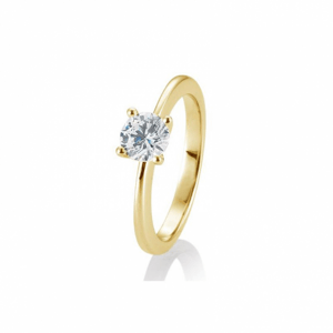 SOFIA DIAMONDS sárgaarany gyűrű 0,80 ct gyémánttal  gyűrű BE41/05736-Y