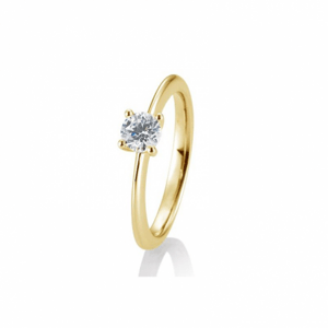 SOFIA DIAMONDS sárgaarany gyűrű 0,50 ct gyémánttal  gyűrű BE41/05639-Y