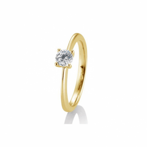 SOFIA DIAMONDS sárgaarany gyűrű 0,40 ct gyémánttal  gyűrű BE41/05638-Y