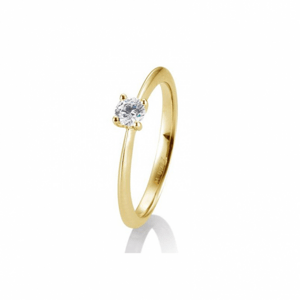 SOFIA DIAMONDS sárgaarany gyűrű 0,25 ct gyémánttal  gyűrű BE41/05636-Y