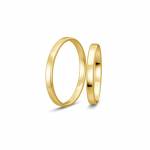 BREUNING arany karikagyűrűk  karikagyűrű BR48/04410YG+BR48/14410YG