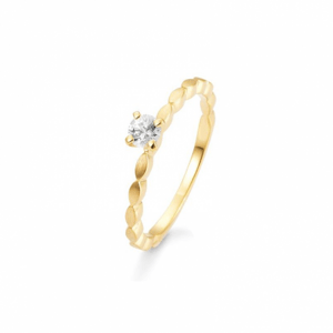 SOFIA DIAMONDS sárgaarany gyűrű zafírral  gyűrű BE42/03331-Y
