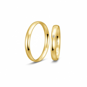 BREUNING arany karikagyűrűk  karikagyűrű BR48/04405YG+BR48/14405YG