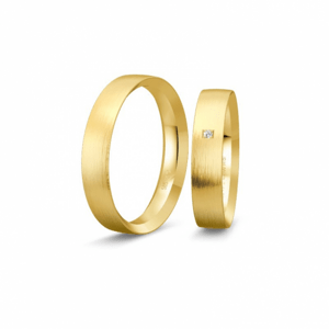BREUNING arany karikagyűrűk  karikagyűrű BR48/04418YG+BR48/14418YG