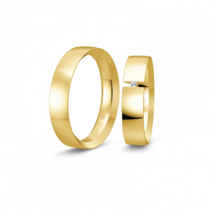 BREUNING arany karikagyűrűk  karikagyűrű BR48/04419YG+BR48/14419YG