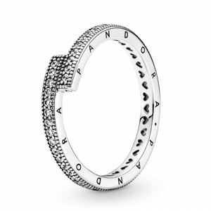 PANDORA Átfedés ezüst gyűrű  gyűrű 199491C01