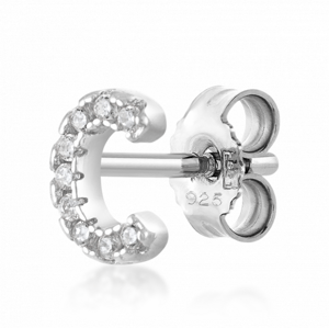 SOFIA ezüst darab fülbevaló C betű  fülbevaló IS028OR942-C