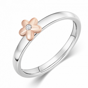 SOFIA ezüstgyűrű virággal  gyűrű AEAR1865Z/PR